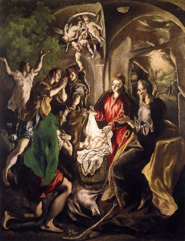 El Greco The Adoratin of the Shepherds china oil painting image